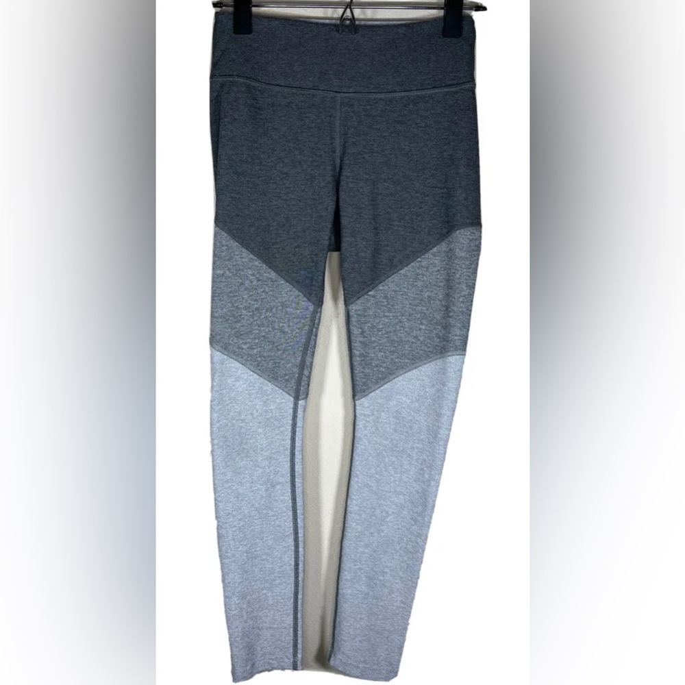 Outdoor Voices Springs 7/8 Leggings Gray Colorblock Womens Small